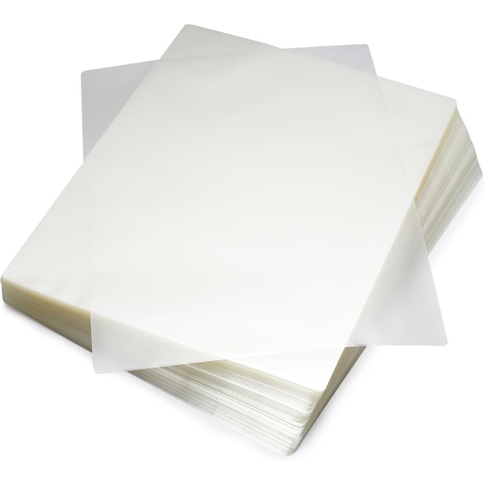 Clear Thermal Laminating Plastic Paper Laminator Sheets, 9 x 11.5-Inch